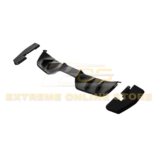2015-17 Ford Mustang Performance Package 3Pcs Bumper Diffuser