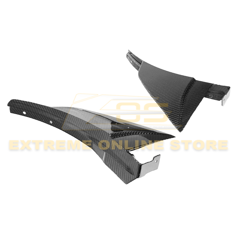 Chevrolet Corvette C7 ZR1 DRY Carbon Fiber Front Splitter Winglet Extension