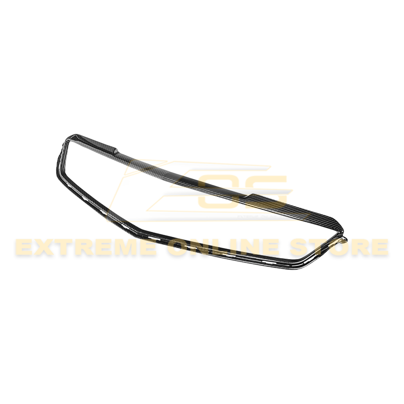 2016-19 Cadillac ATS-V DRY Carbon Fiber Front Grille Trim Insert