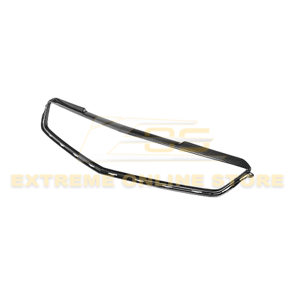 2016-19 Cadillac ATS-V DRY Carbon Fiber Front Grille Trim Insert