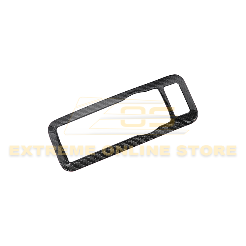 2021-Up Mustang DRY CARBON FIBER Head Light Control Panel Trim