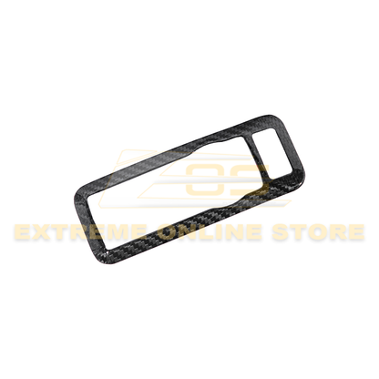 2021-Up Mustang DRY CARBON FIBER Head Light Control Panel Trim