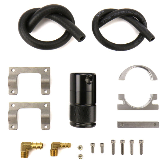 Moroso Small Body Air-Oil Separator Kit Black - 2013-2016 Scion FR-S / 2013-2020 Subaru BRZ / 2017-2019 Toyota 86