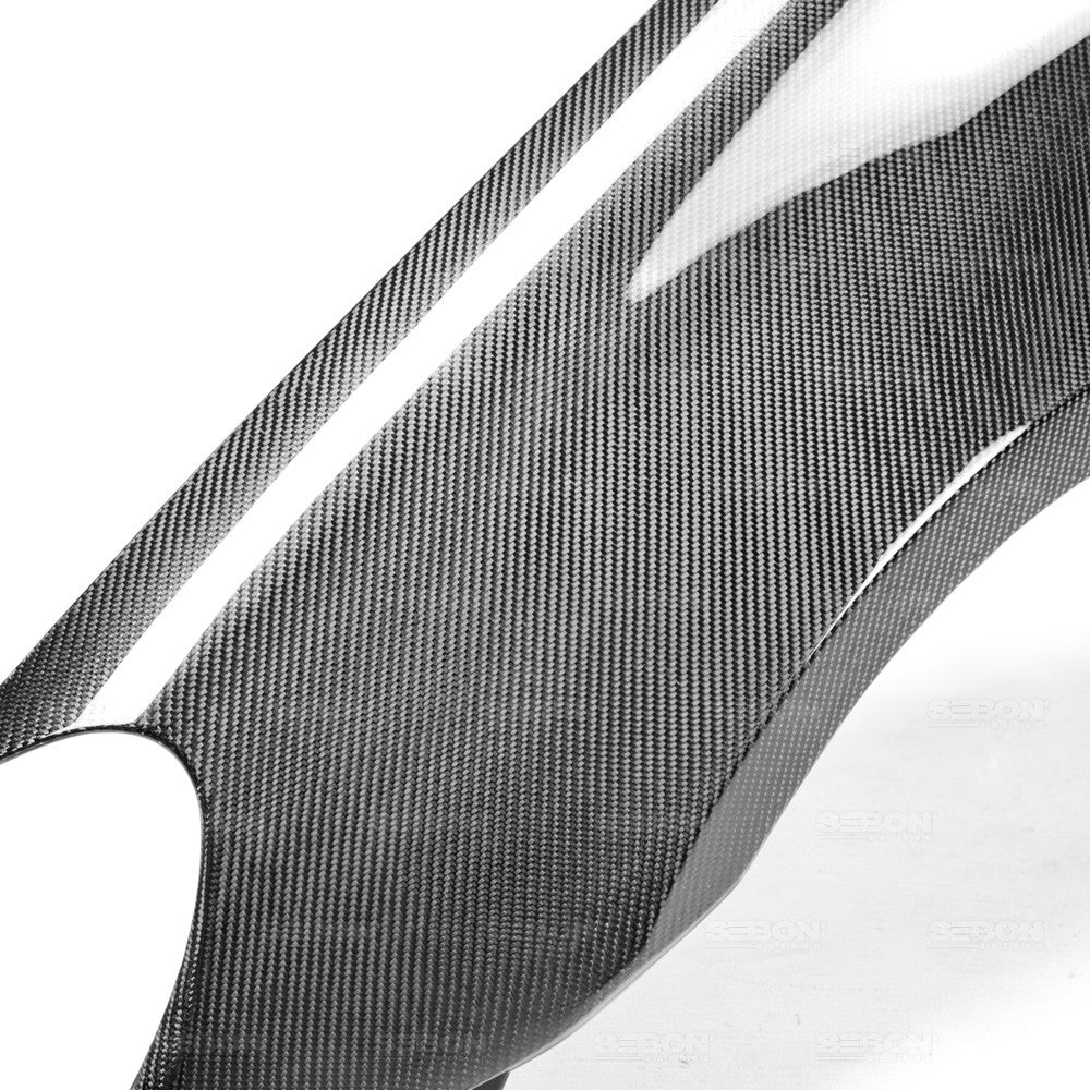 Seibon Carbon Fiber Wide Fenders - 2010-2014 Volkswagen Golf