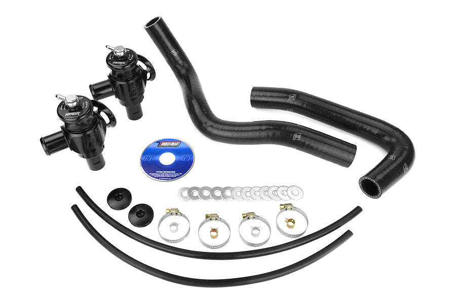 Turbosmart Dual Port Blow Off Valve Kompact Plumb Back Black - BMW Models (inc. 2007-2011 335i)