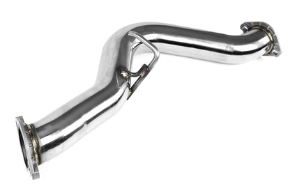 Invidia Q300 Single Exit Cat Back Exhaust - Stainless Steel Tip - 2008-2010 Subaru WRX Hatchback