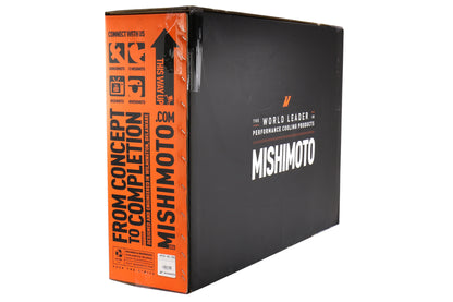 Mishimoto Race Top Mount Intercooler Kit Silver w/ Black Charge Pipe - 2015-2021 Subaru WRX