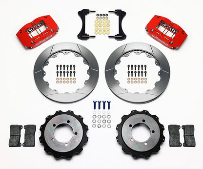 Wilwood Dynapro Radial 13in Rear Kit Red -  2003-2006 Mitsubishi Evo 8/9