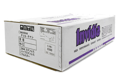 Invidia N1 Cat Back Exhaust - Titanium Tips - 2005-2006 Mini Cooper S