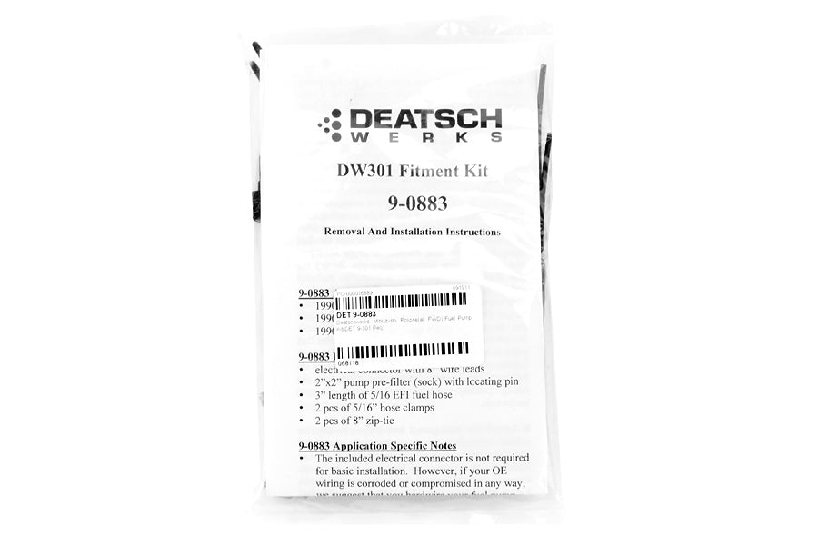 DeatschWerks Fuel Pump Install Kit - 1990-1994 Mitsubishi Eclipse/Talon/Laser FWD Models