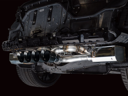 AWE SwitchPath Exhaust for C8 Corvette Z06 - Diamond Black Tips