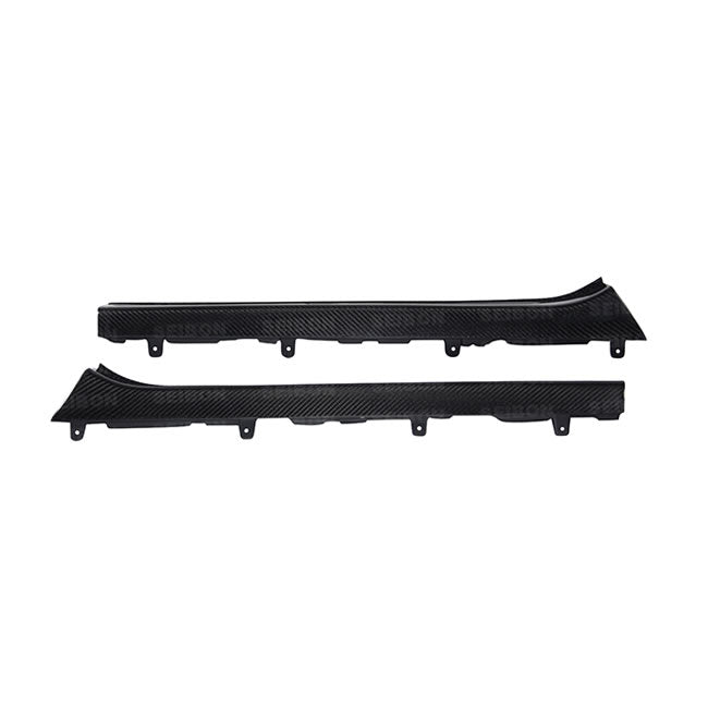 Seibon Carbon Fiber Door Sills - 2009-2010 Nissan GT-R