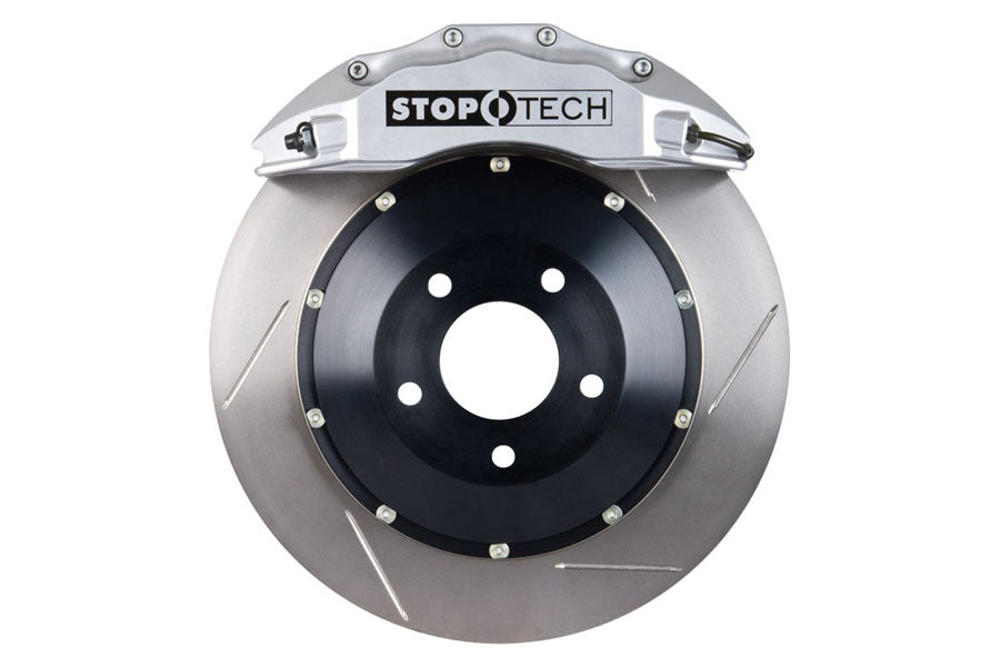 Stoptech ST-60 Big Brake Kit Front 355mm Silver Slotted Rotors - 2004 Subaru STI