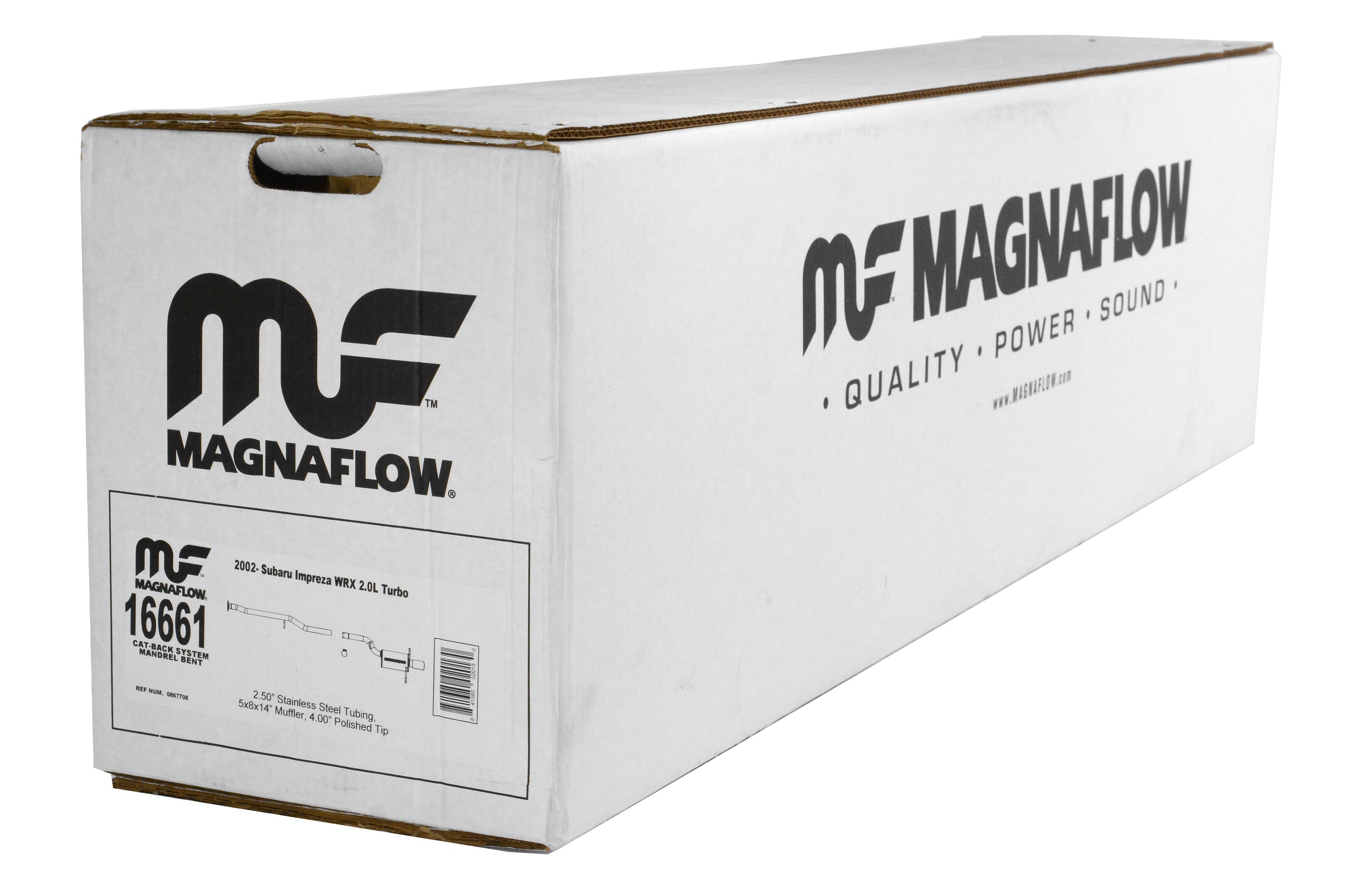 MagnaFlow Cat Back Exhaust - 2002-2007 Subaru WRX / 2004-2007 STI