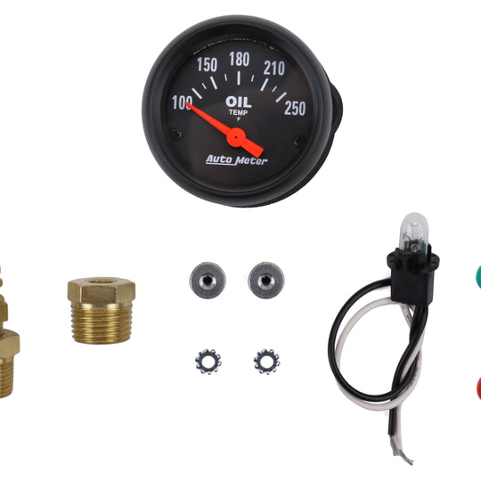 Autometer Z-Series Oil Temperature Gauge Electrical 52mm - Universal