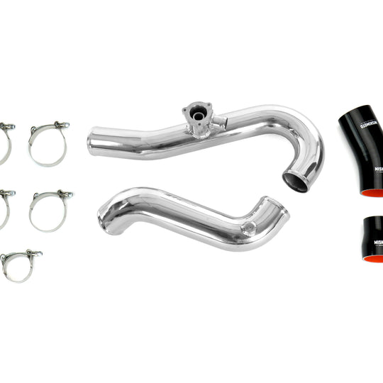 Mishimoto Intercooler Pipe Kit Polished - 2015-2017 Ford Mustang EcoBoost
