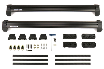 Rhino-Rack Vortex 2500 RS Black 2 Bar Roof Rack - 1993-2001 Subaru Impreza Sedan