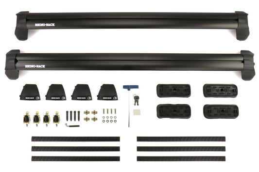 Rhino-Rack Vortex 2500 RS Black 2 Bar Roof Rack - 1993-2001 Subaru Impreza Sedan