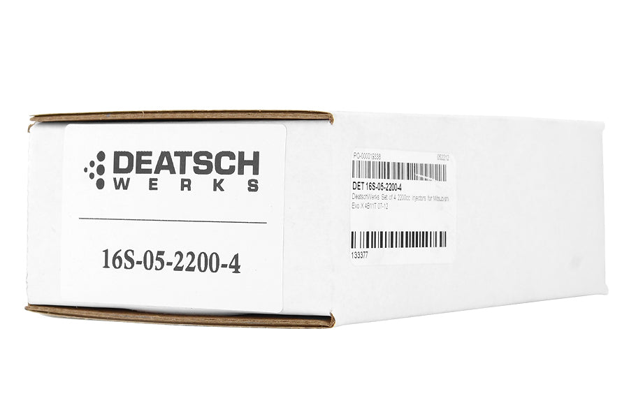 DeatschWerks Fuel Injectors 2200cc - 2008-2015 Mitsubishi Evo X