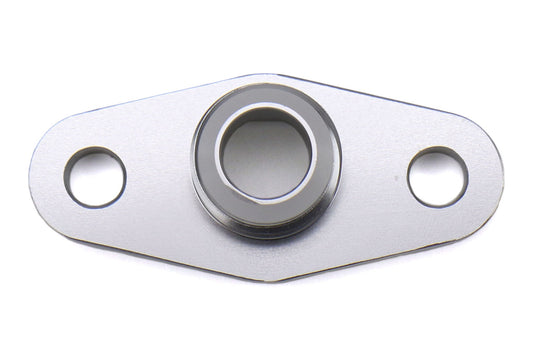 Torque Solution Offset/Port Matched Oil Drain Flange - Universal
