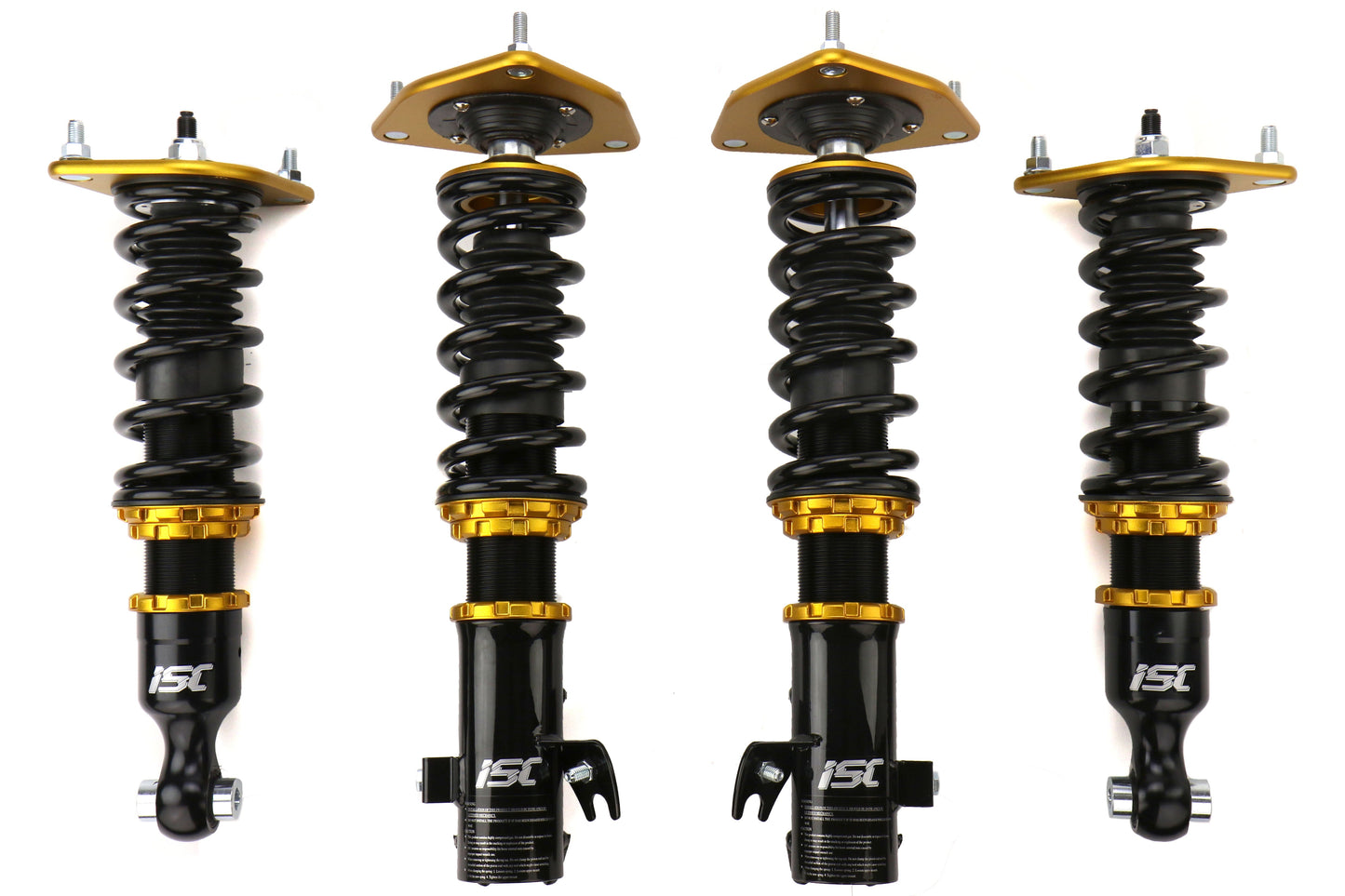 ISC Suspension Basic Street Sport Coilovers - 2008-2014 Subaru WRX