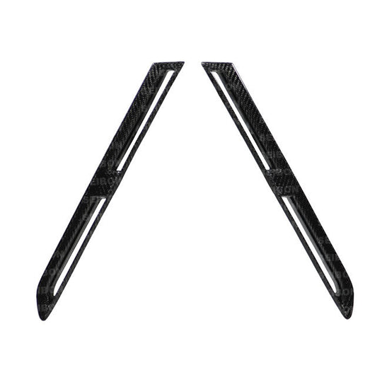 Seibon Carbon Fiber Fender Ducts - 2009-2010 Nissan GT-R