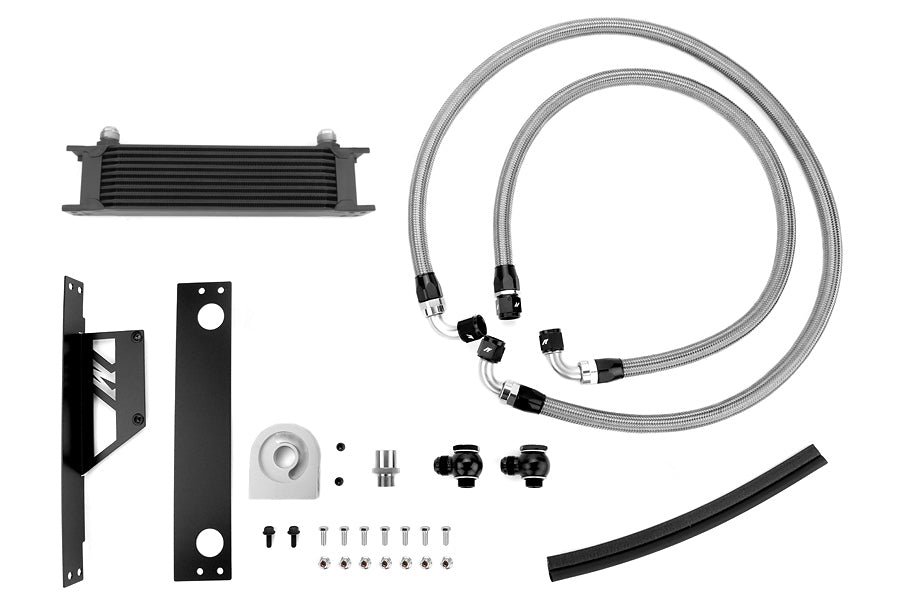 Mishimoto Oil Cooler Kit Black - 2002-2005 Subaru WRX / STI