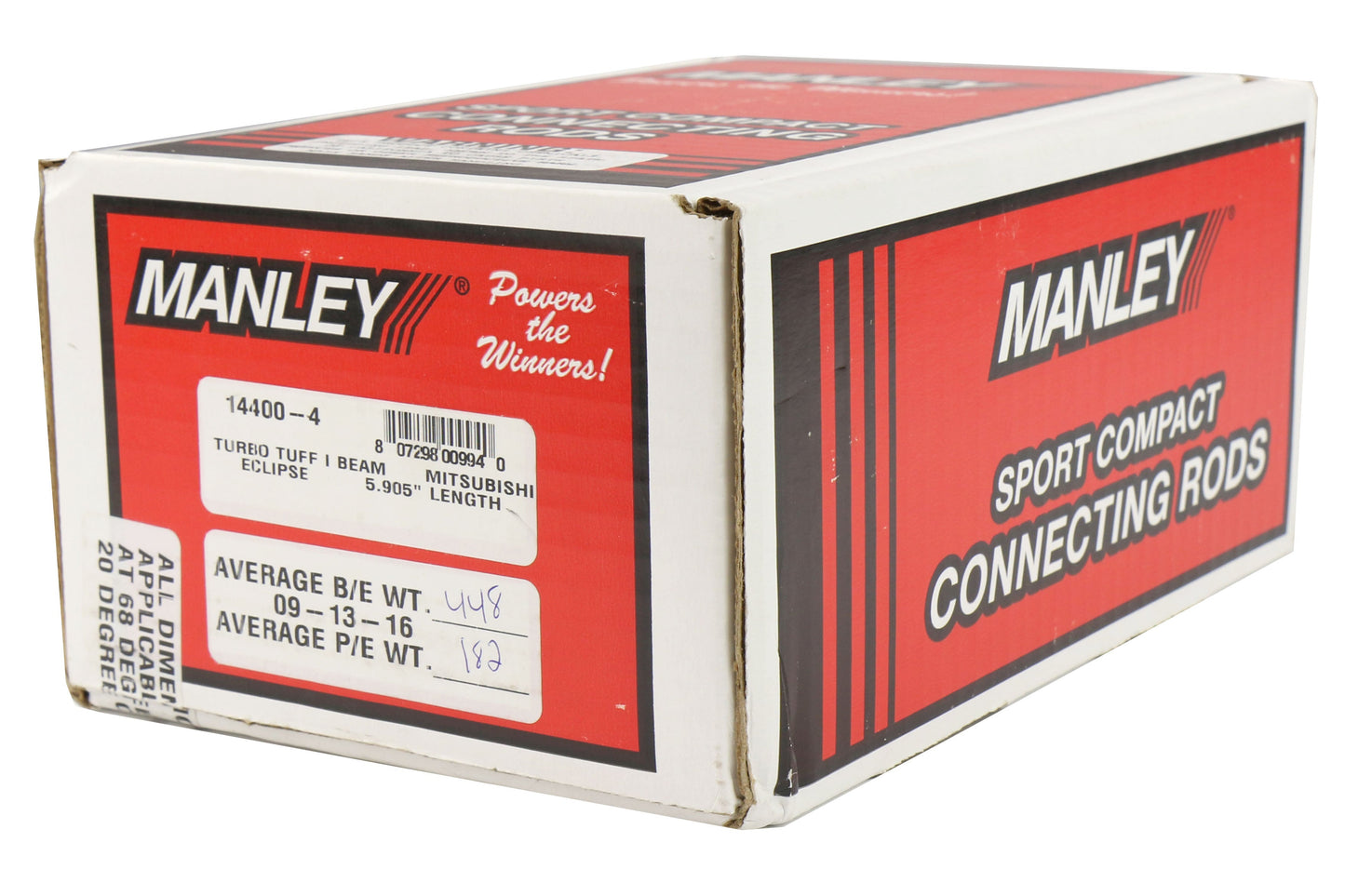 Manley Performance Pro Series Turbo Tuff I-Beam Rod Set - 2003-2006 Mitsubishi Evo 8/9 / 1993-1999 Eclipse GST/GSX