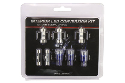 Diode Dynamics Stage 1 Blue LED Interior Lighting Kit - 2015-2021 Subaru WRX / STI | DD0262