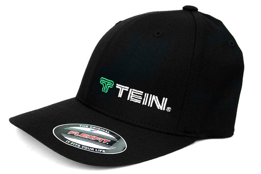 Tein Embroidered Hat Black FlexFit Small/Medium - Universal