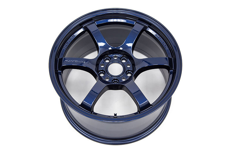 Gram Lights 57DR Eternal Blue Pearl 18x9.5 +38mm 5x114.3 (Single Wheel) - 2015-2024 Subaru WRX / 2015-2021 STI / 2019-2024 Forester