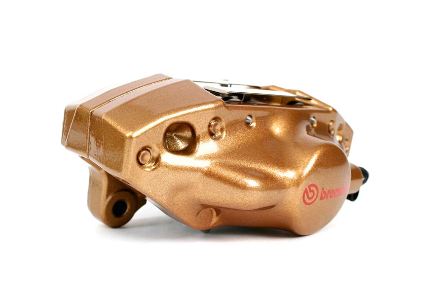Brembo OE Gold Rear Brake Kit - 2002-2007 Subaru WRX