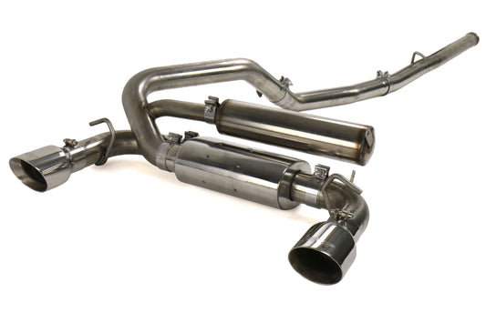 MBRP XP Series 3in Cat Back Dual Outlet Exhaust Stainless Steel - 2016-2017 Ford Focus RS