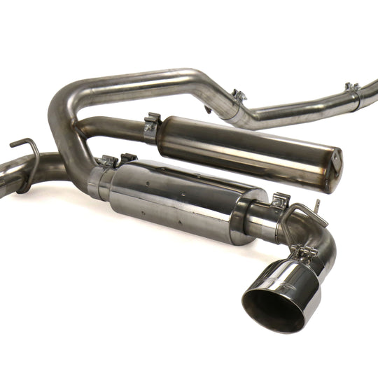 MBRP XP Series 3in Cat Back Dual Outlet Exhaust Stainless Steel - 2016-2017 Ford Focus RS