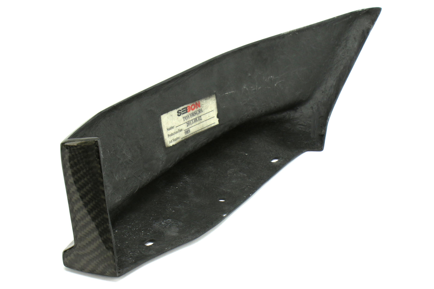 Seibon KC-Style Carbon Fiber Rear Lip - 2013-2016 Scion FR-S / 2013-2020 Subaru BRZ / 2017-2019 Toyota 86