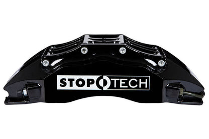 Stoptech ST-60 Big Brake Kit Front 355mm Black Zinc Slotted Rotors - 2003-2006 Mitsubishi Evo 8/9