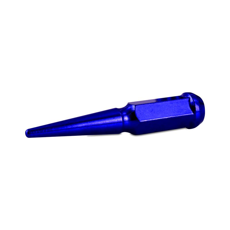 Mishimoto Steel Spiked Lug Nuts M12x1.5 20pc Set - Blue (MMLG-SP1215-20BL)