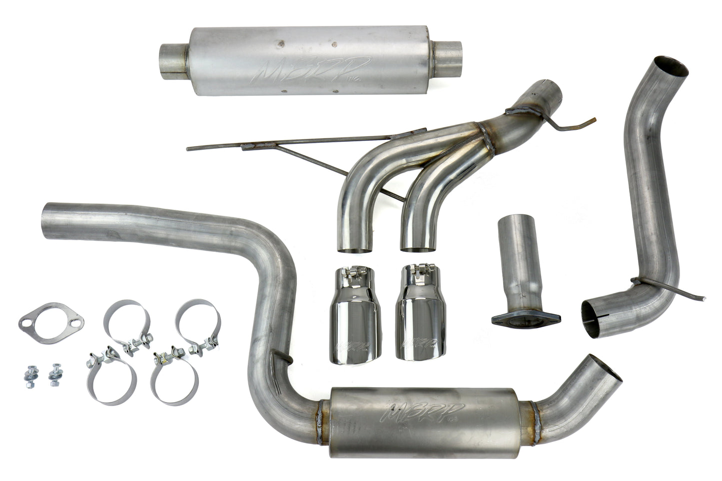 MBRP Installer Series Cat Back Exhaust - 2013-2018 Ford Focus ST
