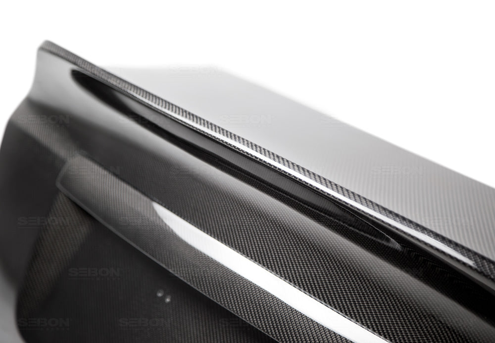 Seibon Carbon Fiber C Style Trunk - 2008-2014 Subaru WRX Sedan / 2011-2014 STI Sedan
