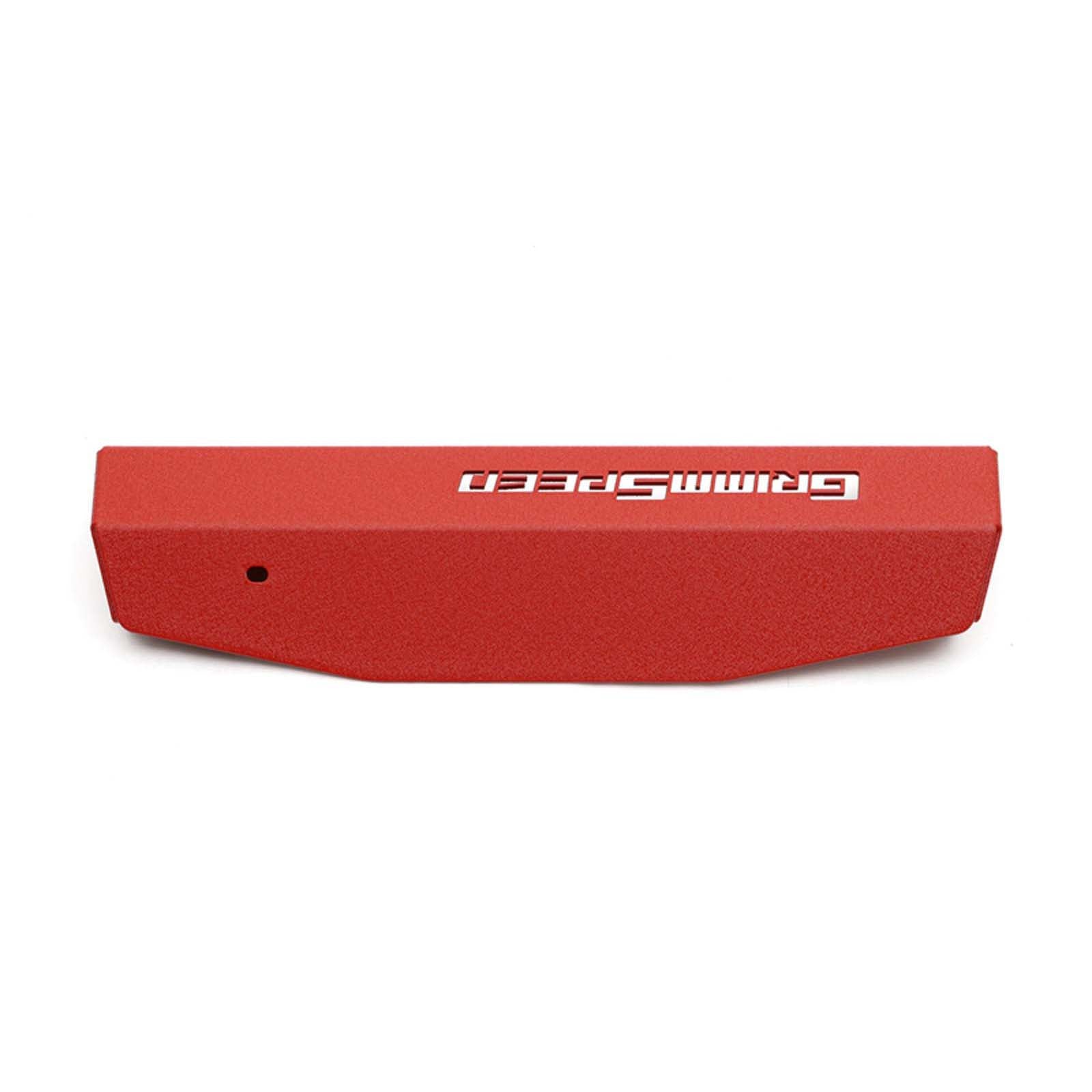 GrimmSpeed Pulley Cover Red - 2015-2021 Subaru WRX