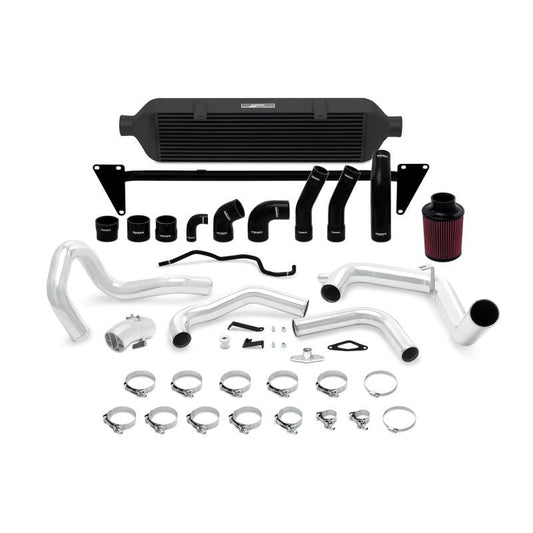 Mishimoto Front Mount Intercooler Black w/ Intake - 2015-2021 Subaru STI