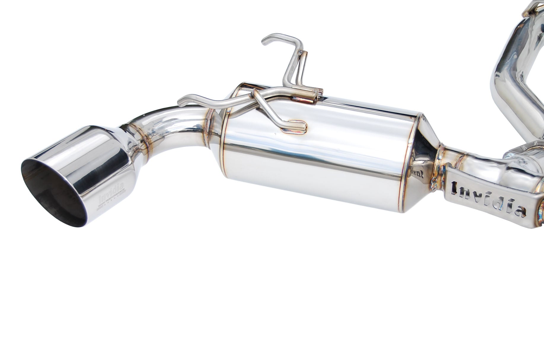 Invidia N2 Cat Back Exhaust - Stainless Steel Tips - 2013-2024 Scion FR-S / Subaru BRZ / Toyota 86