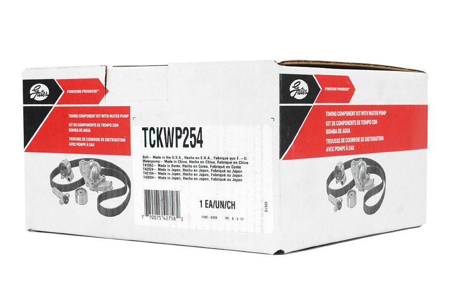 Gates Timing Belt Kit w/ Water Pump - Subaru Models (inc. 1994-1997 Impreza 2.2L)