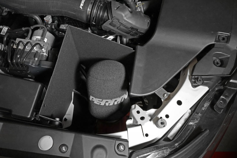 PERRIN Cold Air Intake w/Heatshield - Red - 2022-2026 Subaru WRX