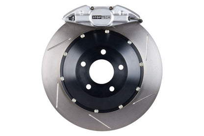Stoptech ST-22 Big Brake Kit Rear 345mm Silver Slotted Rotors - 2005-2017 Subaru STI
