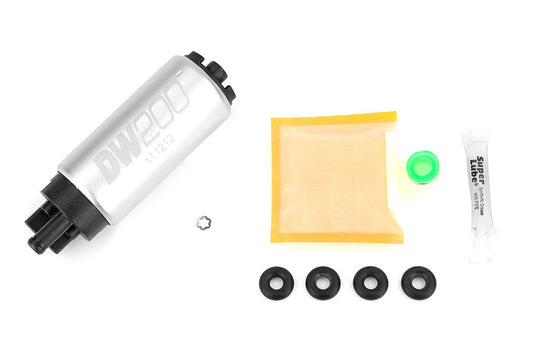 DeatschWerks DW200 Series Fuel Pump w/ Install Kit - 2006-2009 Honda S2000
