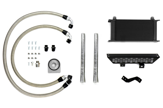 Mishimoto Oil Cooler Kit Black Non-thermostatic - 2013-2018 Ford Focus ST