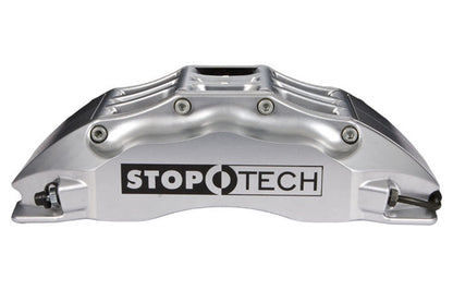 Stoptech ST-60 Big Brake Kit Front 355mm Silver Drilled Rotors - 2005-2017 Subaru STI