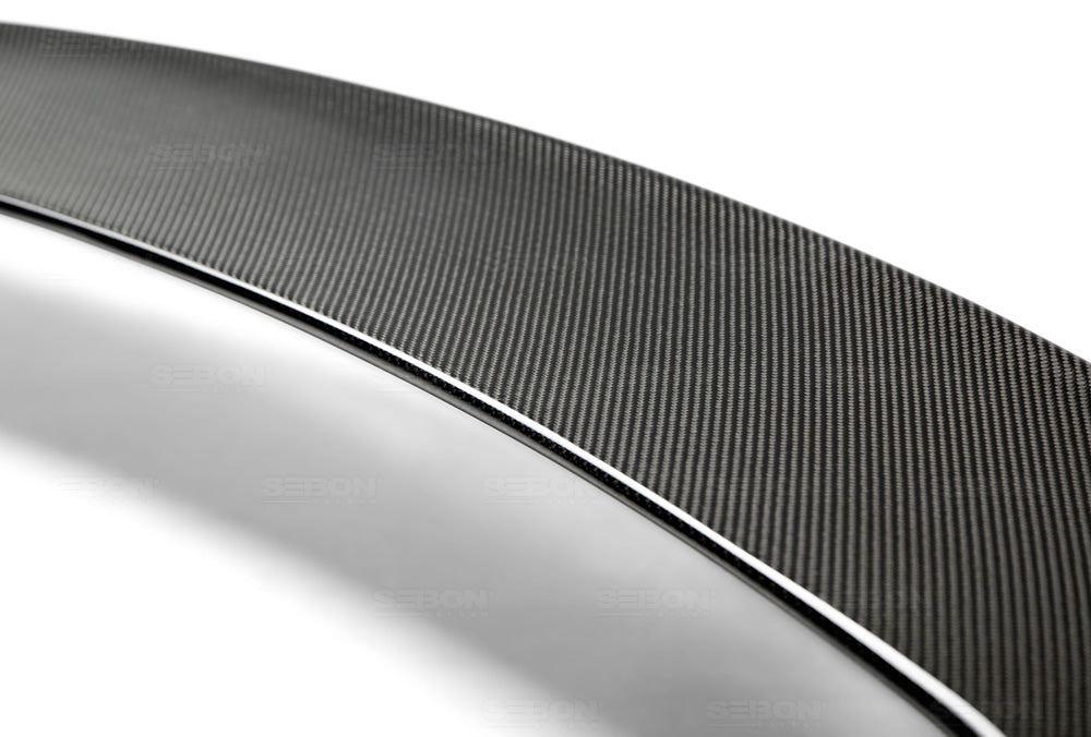 Seibon Carbon Fiber CH Style Rear Roof Spoiler - 2002-2007 Subaru WRX / 2004-2007 STI