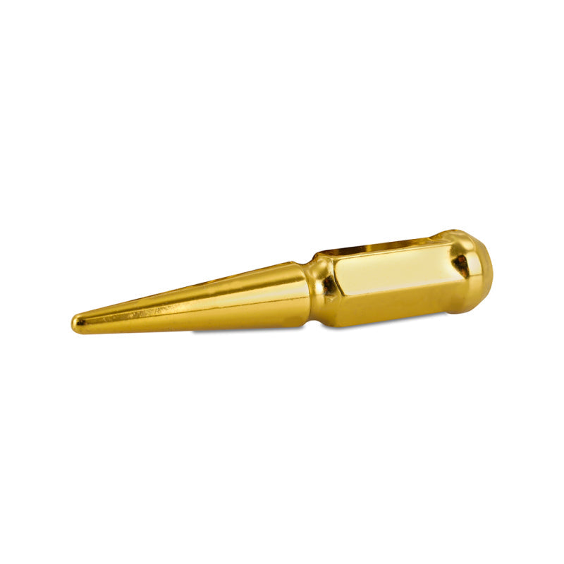 Mishimoto Steel Spiked Lug Nuts M12x1.5 20pc Set - Gold (MMLG-SP1215-20GD)